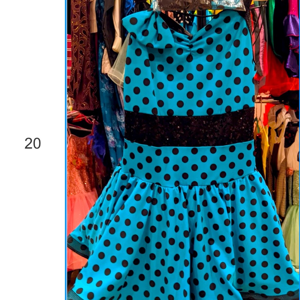Weissman You Can’t Stop the Beat Costumes Teal